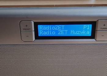 Stylowe Radio Cyfrowe Philips AE5220 | DAB+/FM | Drewniana obudowa