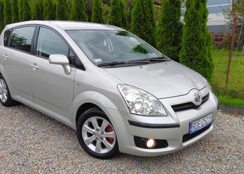 Toyota Corolla Verso Gold + 7osób Klima Tempomat Czujniki Cofania