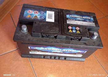 Akumulator hart 80Ah 740A