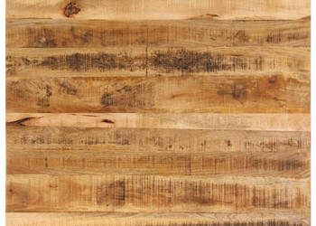 Blat stołu 90x80x25cm naturalna krawędź surowe drewno mango WM-370363