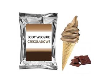 Proszek do lodów włoskich, koncentrat lodowy CZEKOLADOWY 2kg