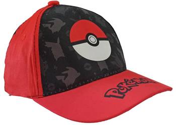 Czapka Czapeczka Pokemon Pokeball Baseballówka Bejsbolówka