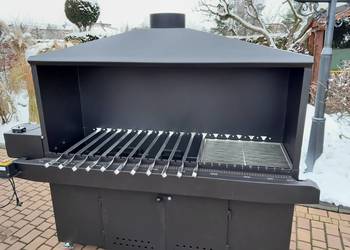 Grill obrotowy na szampury cateringowy