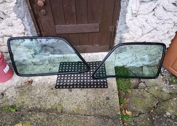 Szyby tylne boczne VW Golf 2 3D, zielone, ładna uszczelka