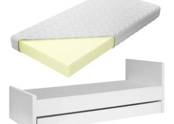 Łóżko PINIO z materacem i szufladą