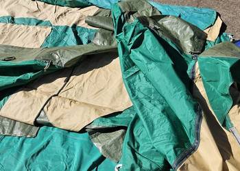 Nowy,Nigdy nie zakładany.Przedsionek do przyczepy Niewiadów N126