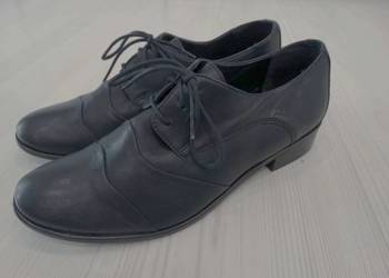 Buty Skórzane Skóra Naturalna Półbuty Oksfordki Biznesowe Biurowe Lasocki