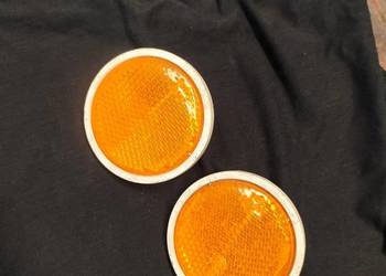 Odblask pomarańczowy odblaski PRL września