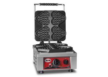 Gofrownica żeliwna do gofrów w kształcie serca GMG 2200W