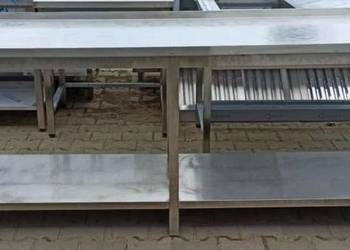 Stół Gastronomiczny Z Półką - 250/60/85 cm - S 1023 Stół Gastronomiczny Z Półką - 250/60/85 cm - S 1023