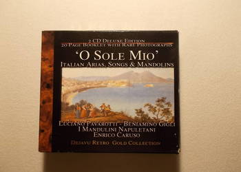 pavarotti,caruso,gigli "o sole mio" 2 cd złota kolekcja