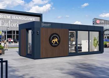 Kontener Biurowy Handlowy Usługowy Socjalny Modułowy PREMIUM