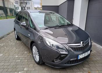 Opel Zafira 1.4 Turbo 140KM 7-OSOBOWA Navi Kamera Cofania NOWE SPRZĘGŁO ALU