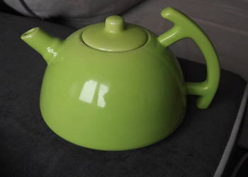 Czajniczek ceramiczny zielony