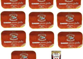 Tuńczyk żółto płetwy w oliwie z oliwek 60 x 80g