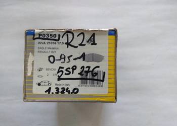 Klocki hamulcowe przód Renault R21 2,1D