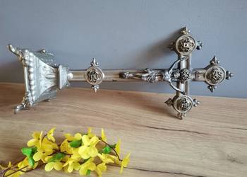 Stary przedwojenny duży Krzyż, Krucyfiks, Pasyjka