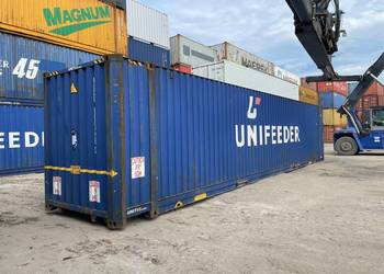 Kontener morski 45HCPW 13.7m magazyn używany PROMOCJA tani transport