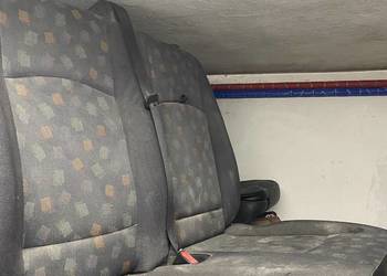 Kanapa podwójna Mercedes Vito 1rząd+ zagłówki