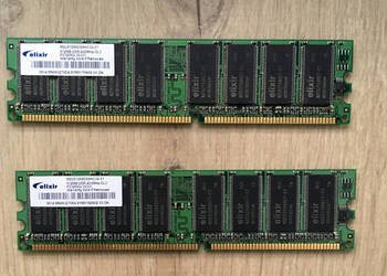 Pamięć RAM Elixir M2U51264DS8HC1G-5T 512MB PC3200 400MHz