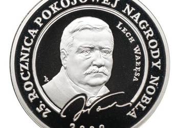 70 Talary Gdańskie Wałęsa 2008-(k44) 25 rocznica nagrody Nobla