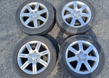 Felgi aluminiowe 16 5x112 SEAT VW AUDI SKODA + opony letnie 205/55 R16