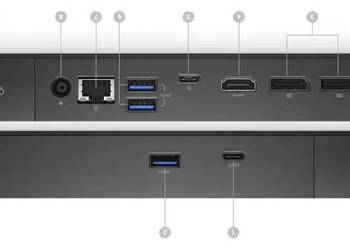 Stacja dokująca Dell Thunderbolt Dock WD19TBS 180W 210-AZBV