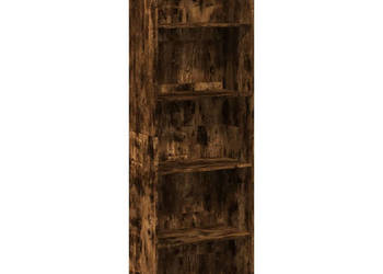 Regał na książki przydymiony dąb 60x30x189 cm WM-857921
