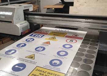 Ploter UV flatbed sunthinks 110x150cm CMYK+W