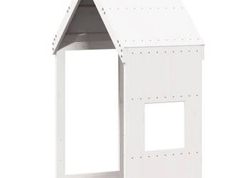 Daszek do łóżka dziecięcego biały 55x84x132 cm sosnowy WM-846895