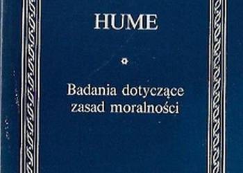 BADANIA DOTYCZĄCE ZASAD MORALNOŚCI - HUME DAWID