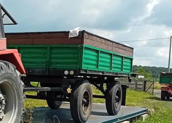 Przyczepa D46. Zarejestrowana.