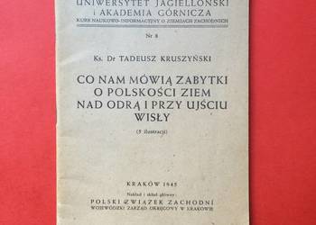 ( 1121 ) Zabytki Nad Odrą i Przy Ujściu Wisły, 1945 r.