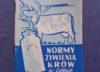 Inż. J. Prończuk. Mormy żywienia krów w zimie. wydanie II, 1950 r.