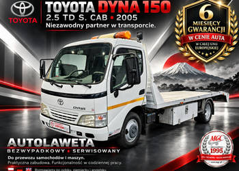 Toyota Dyna Toyota Dyna 150 2.5 TD / LAWETA / AUTOLAWETA / ALUMINIOWA ZABU…