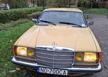 Mercedes Benz w123 c pierwszy lakier !