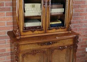Ekskluzywna biblioteka witryna Ludwik Filip antyk