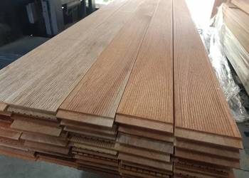 Deska tarasowa egzotyczna meranti ryflowana KL. FAS KD 28x145mm