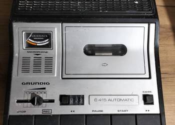 magnetofon na kasety - GRUNDIG - sprawny