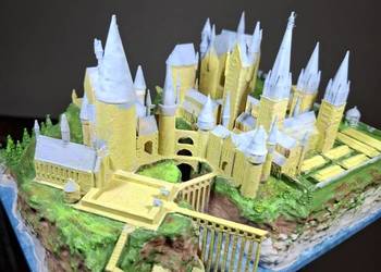 Zamek Hogwart Harry Potter makieta 3D