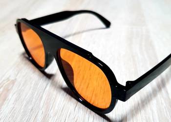 Piękne męskie okulary lub unisex nowość 2026 owalne łączony most