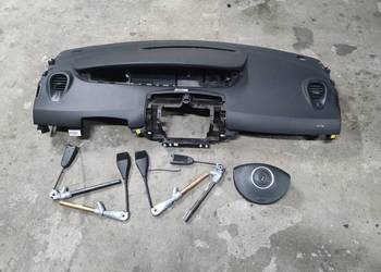 Renault scenic II 2 kokpit deska poduszka pasy air bag