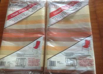 Tapicerka gotowa do samodzielnego montażu na krzesełka ogrodowe