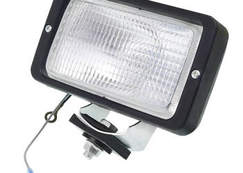 LAMPA ROBOCZA PROSTOKĄTNA PLASTIKOWA 12V, 55W, H3 - ESCORT, ZETOR, URS