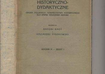 Wiadomości historyczno dydaktyczne.R.VI zeszyt 1 Wiadomości historyczno dydaktyczne.R.VI zeszyt 1