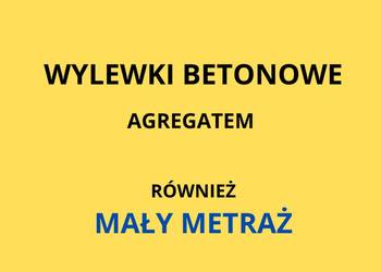 Wylewki maszynowe agregatem betonowe Radomsko