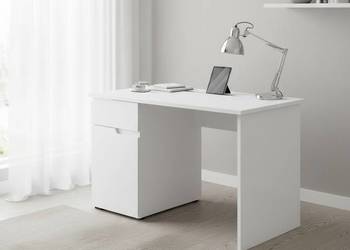 SELENE 14 białe biurko połysk