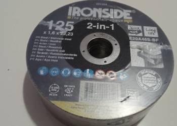 Mała tarcza do cięcia metalu