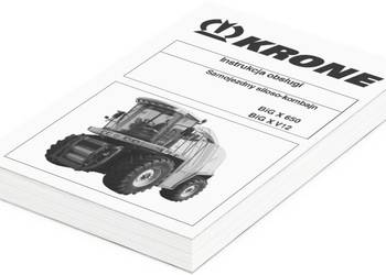 Krone BiG X 650, V12 Instrukcja obsługi