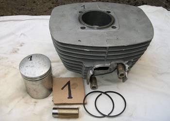 SHL M11W, W2A. WIATR. CYLINDER NR 1, TŁOK ZMD, BEZ PRZEBIEGU, ORYGINAŁ PRL